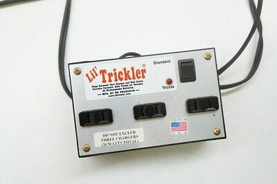 Vintage Lil Trickler RC Ladegerät Alt Für RC10 AE Tamiya Traxxas Losi Selten USA
