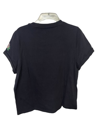 Good Vibes and Love Forever Women's Graphic T-shirt Summer Style Fresh Size M - Picture 2 of 6