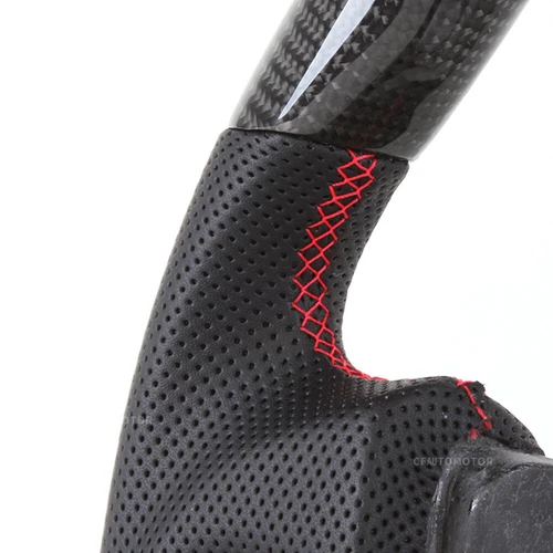 Carbon Fiber Steering Wheel Perforated Fit for Nissan GTR R34 Skyline 1999-2002 - Bild 9 von 12