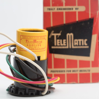 Vintage Telematic CR-645 6 Wire Parallel C.R.T. Britener Picture Tube Booster