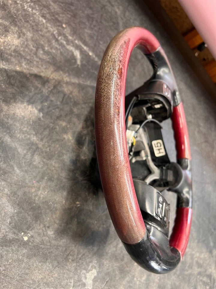 Lexus GS GS300 GS350 GS430 2006 volante madera cuero Foto 2 de 4