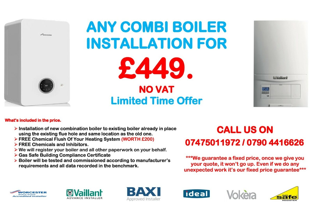 Combi Boiler Installation for UK
