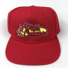 World Industries Skateboard Snapback Hat Flameboy Willy Red 90  s RARE