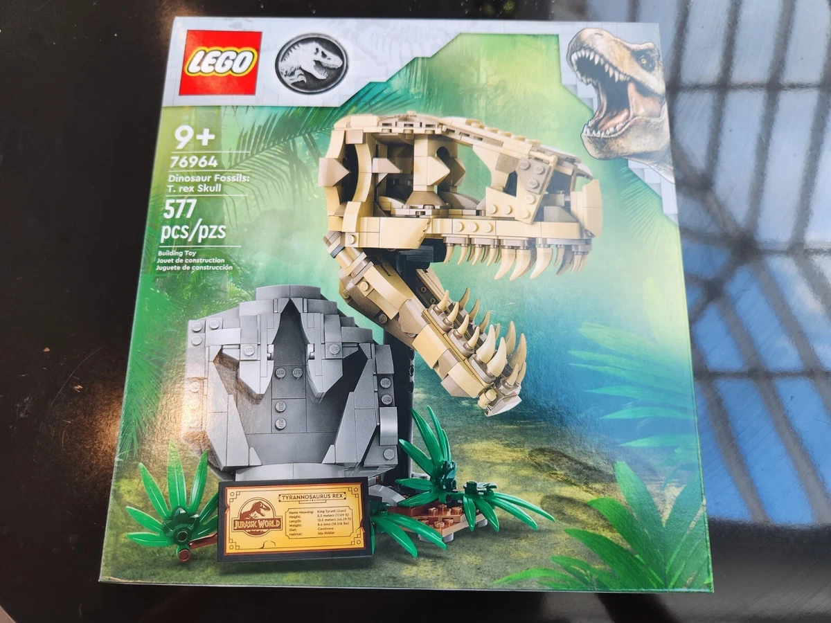 New Sealed LEGO 76964 Jurassic World Fossils: T. Rex Skull