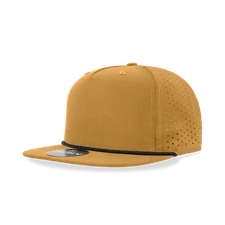 Decky 5 Panel High Profile Relaxed Perforated Performance Rope Hat - 6226