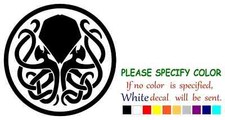Cthulhu Badge Symbolic Vinyl Decal Sticker Car Truck window Bumper Various Sizes