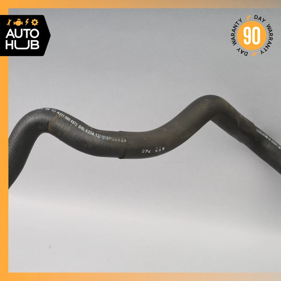 Línea de manguera de tanque de expansión de desbordamiento depósito de refrigerante Mercedes W219 CLS500 FABRICANTE DE EQUIPOS ORIGINALES Foto 3 de 4