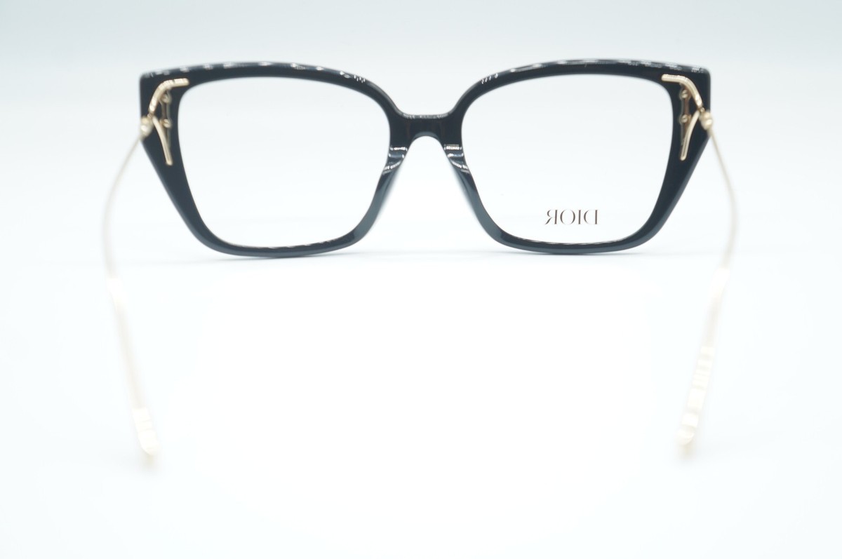 NEW CHRISTIAN DIOR MISS DIORO S2F 1200 SHINY BLACK AUTHENTIC 