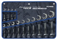 Platinum Tech 14pc 4-way Angle Open End Wrench Set 3/8" to 1-1/4" #99400