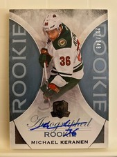 2015-16 Upper Deck The Cup #108 Rookie Autograph Michael Keranen RC #217/249