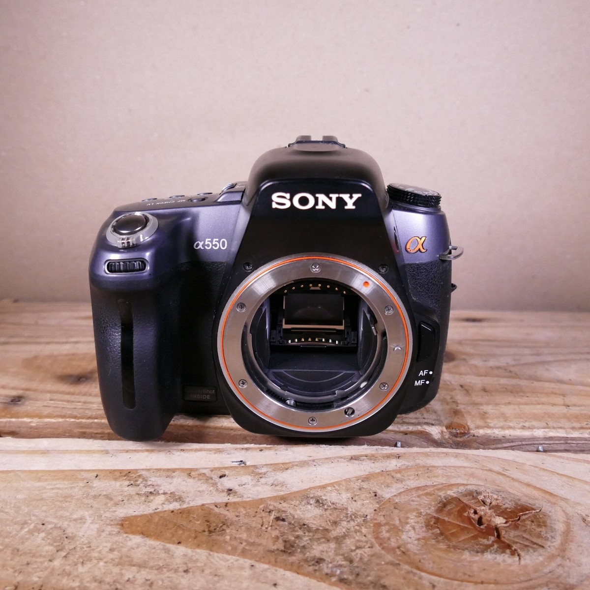 Sony Alpha A550 14.2MP Digital Camera (Body Only) - For Spares or
