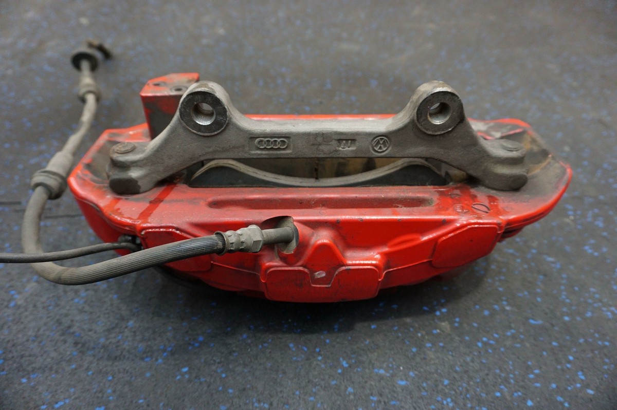 Front Left Brake Caliper Red 400x38mm 4G0615105CM 4G8615107A OEM 