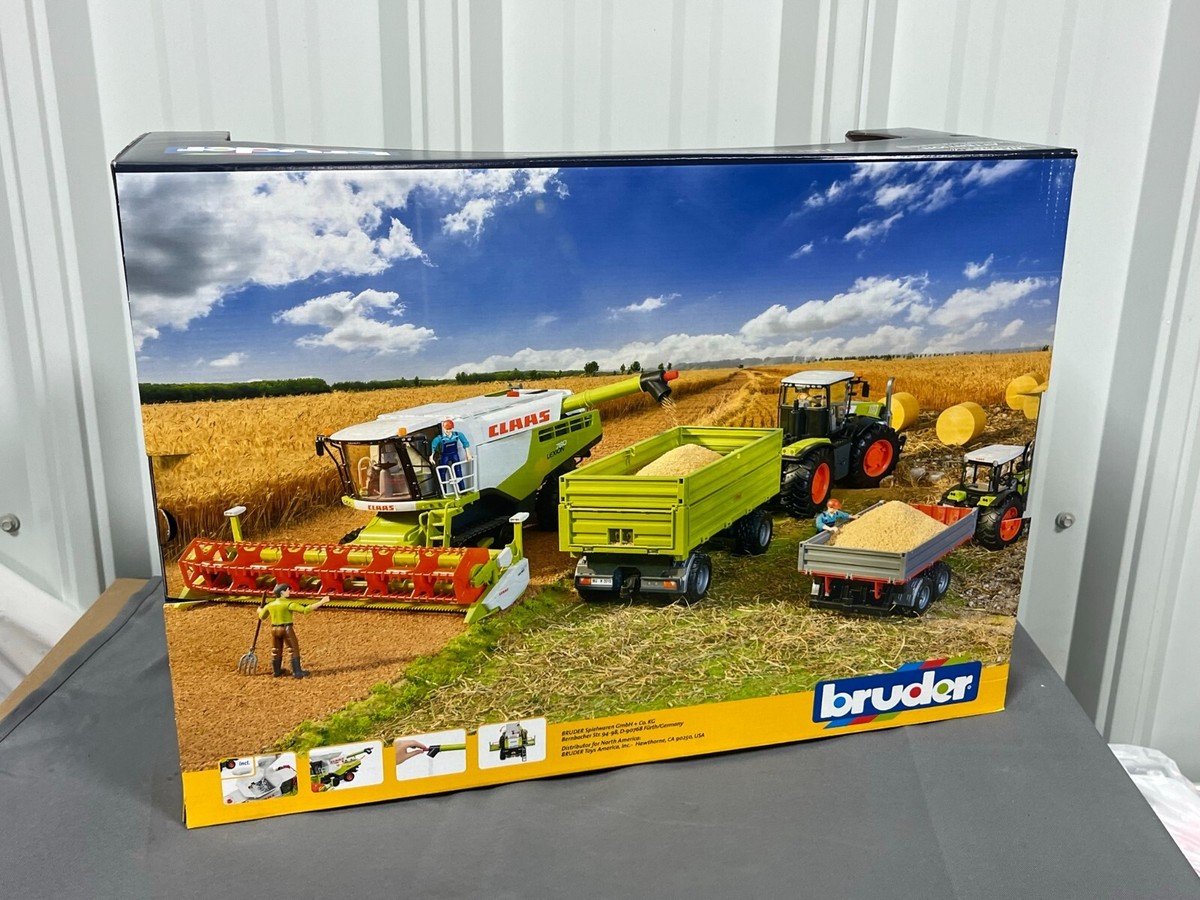 CLAAS Lexion 780 Bruder COMBINE 1:16 Scale NIB w/ Grain Head