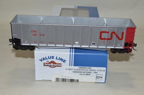 HO Intermountain Canadian National Ry Trinity Aluminator carbón góndola coche 192218 | Zustand: New