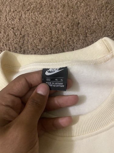 Cream vintage nike sweatshirt | eBay