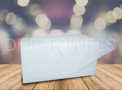 DHB TOWELS 100pcs Disposable Hairdressing Towels DHB, 50x70cm, 45 GSM, Smooth &Absorbent