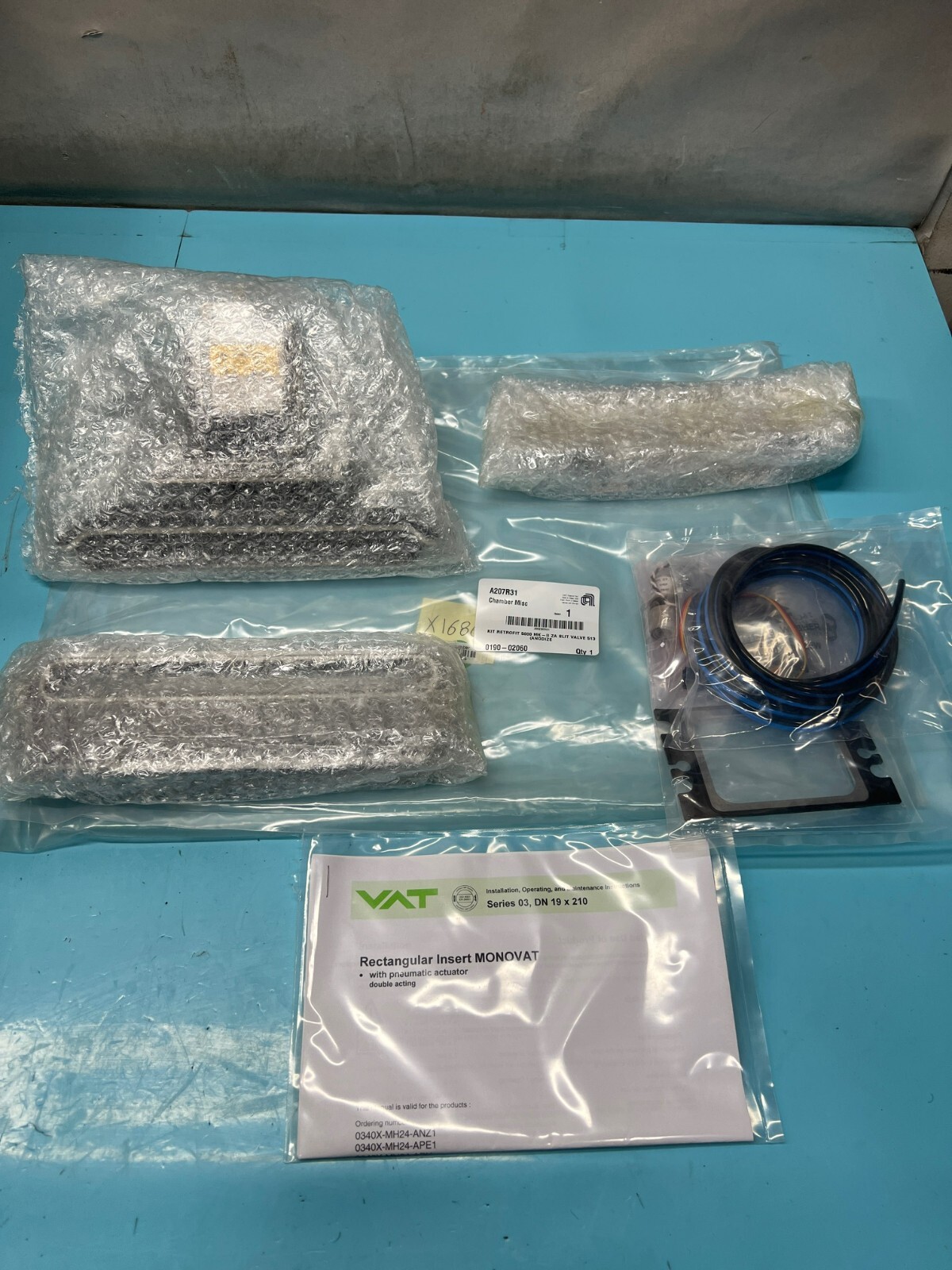 AMAT 0190-02060 KIT RETROFIT 5000 MK-II SLIT VALVE 513 0340x-mh24-api1 105963