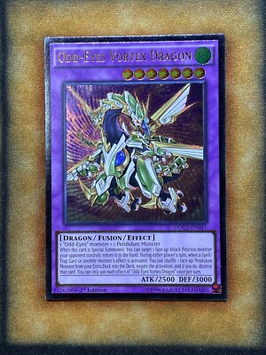 Yugioh Odd-Eyes Vortex Dragon DOCS-EN045 Ultimate Rare 1st Ed LP | eBay