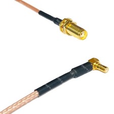 RG316 SMA Female Long to SSMB Male Angle RF Cable Rapid-SHIP LOT