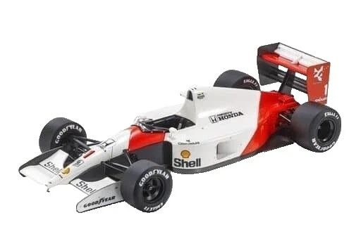 Blanco 1:18 escala Diecast coches de Fórmula 1