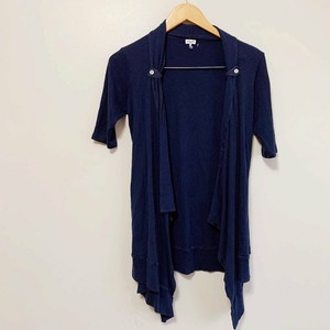 short sleeve waterfall cardigan