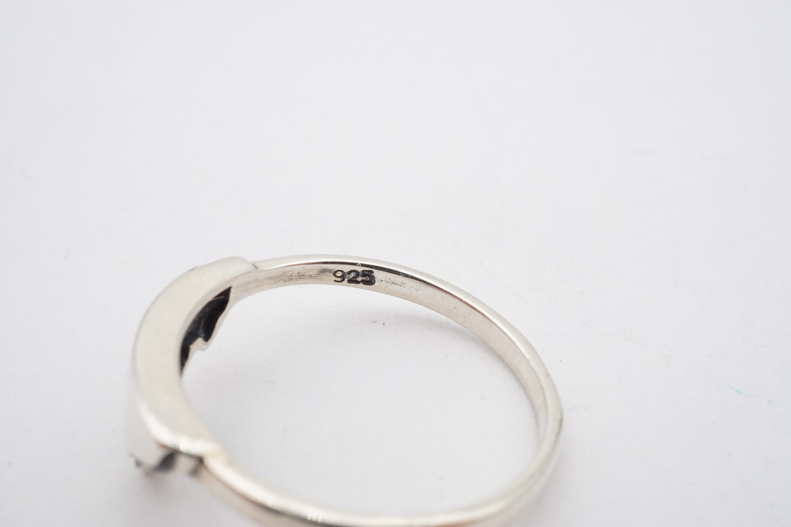 Sterling Silver 925 Mountain Range Ring Size 5 - image 6