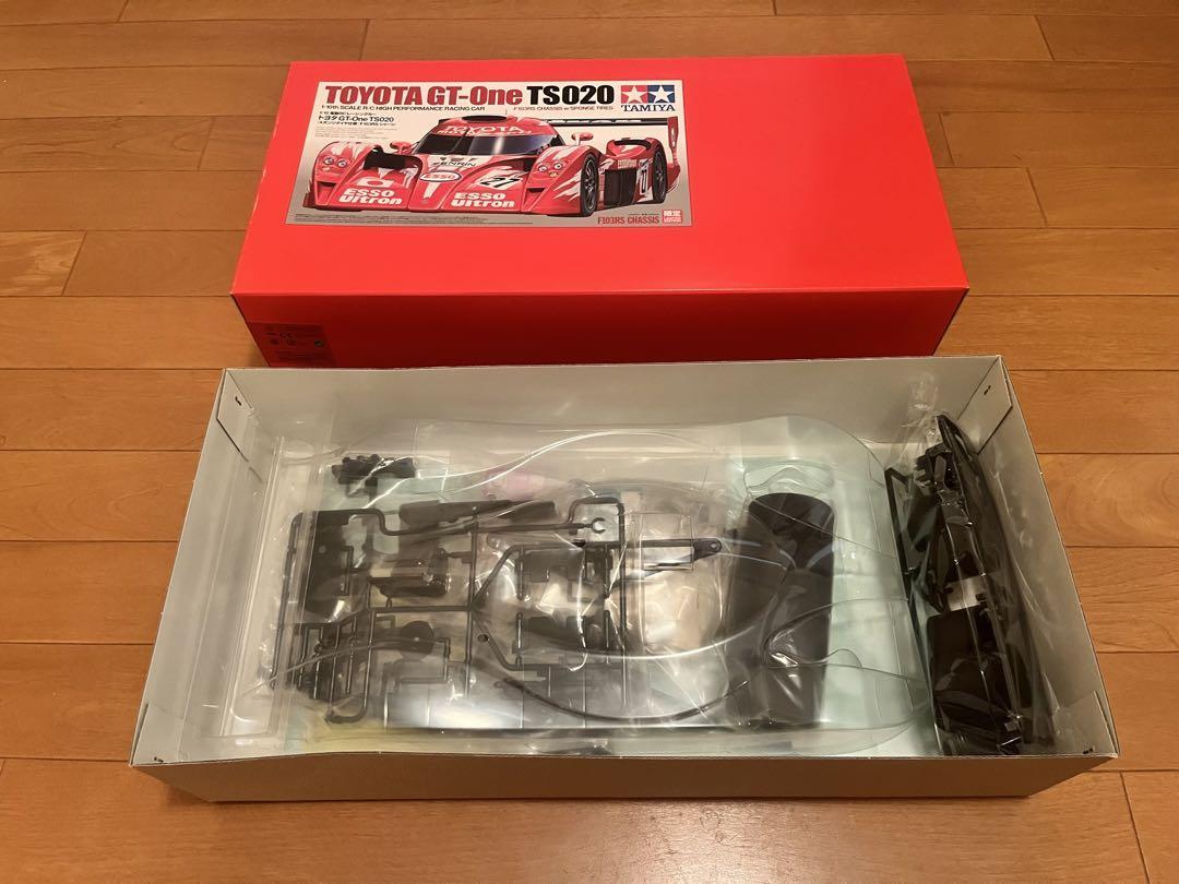 ホビーラジコン Tamiya TOYOTA GT-One TS020 1/10 Tamiya 1/10 RC Toyota GT-One TS020 #58229 F103RS Chassis