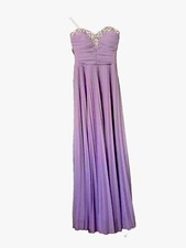 As U Wish Prom Gown Excellent Condition Worn Once Lavender Strapless
