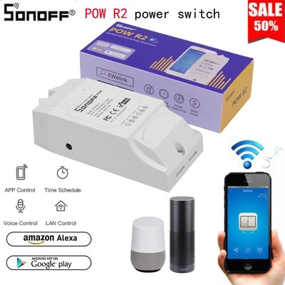 sonoff pow r2 google home