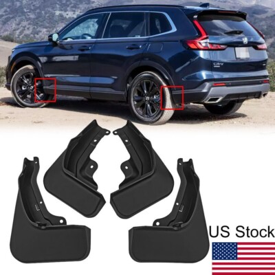 4x Front Rear Mud Flaps Splash Guards W/Screws Fender For Honda CR-V CRV 2023-24