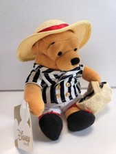 Disney Store Pooh 9" Regatta Pooh Mini Bean Bag WT The Disney Store