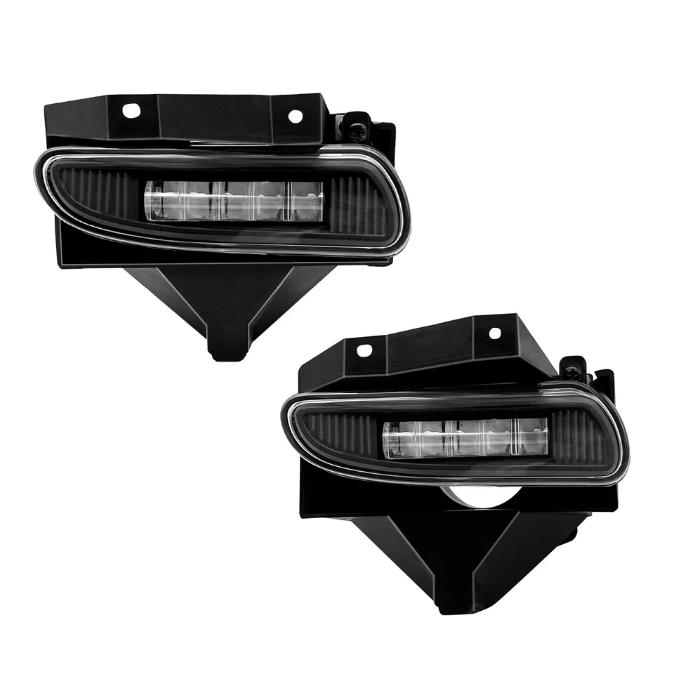 LED Fog Lights Front Bumper Lamps Clear Lens For 1999-2004 Ford Mustang - Изображение 2 из 4