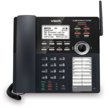 NEW Vtech VDP658 ErisTerminal SIP Corded/Cordless 4-Line Phone With Power Supply