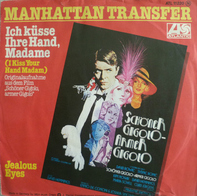 7'' 1978 ! MANHATTAN TRANSFER Ich küsse Ihre Hand Madame
