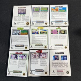 Atari Lynx Lot of 9 Box + Manual Only Lot No Games Included