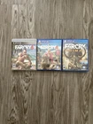 *USED SONY  FAR CRY LOT* Far Cry 3 ,Far Cry 4, Far Cry Primal (PS3 / PS4 )