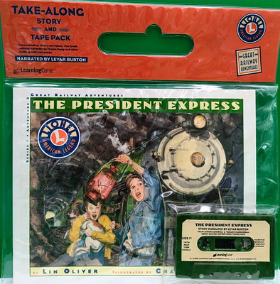 Book & Cassette THE PRESIDENT EXPRESS by Lin Oliver ~ ''A Read-Along Experience''
