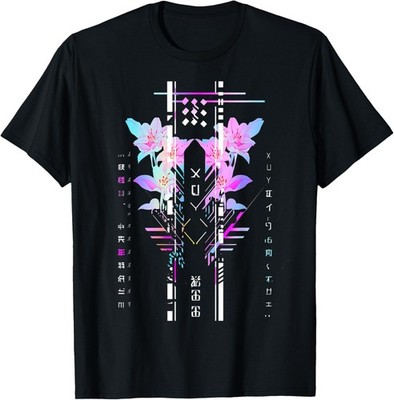 Futuristic Techwear Japanese Cyberpunk | Harajuku Streetwear T-Shirt