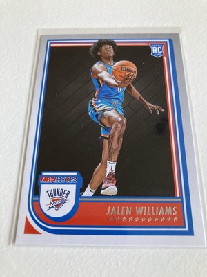 2022-23 Panini NBA Hoops Winter Jalen Williams Rookie #242 Oklahoma City Thunder