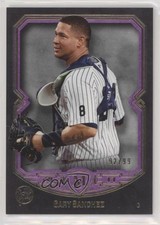 2017 Topps Museum Collection Amethyst Purple 92/99 Gary Sanchez #21 00jz