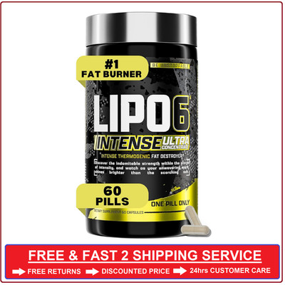 Lipo6 Black Intense Ultra Concentrate Thermogenic Fat Burner | Weight