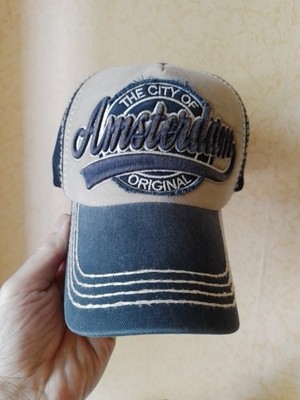 Basecap Köln original von Robin mit Motiv AMSTERDAM