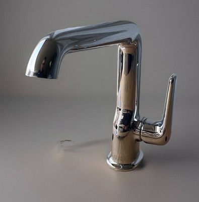 Axor Bouroullec 19011001 Single Hole Bathroom Faucet Polished Chrome Less Drain