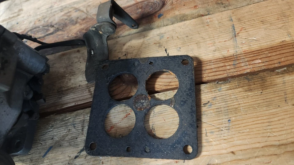 Oldsmobile Rochester 1952 4 bbl carburador original GM7004300 fabricante original Olds Carb 4 brl  Foto 3 de 4