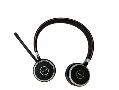 Jabra Evolve 65 SE Wireless Stereo Headset with Noise Cancelling,Mic, Bluetooth