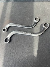SNAP ON S-SHAPED FLANK DRIVE 12 POINT BOX WRENCH 2 Pcs SET 10-14mm ??