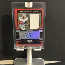 2025 Panini Certified - Freshman Fabric Mirror Signatures Jaydon Blue Red /99