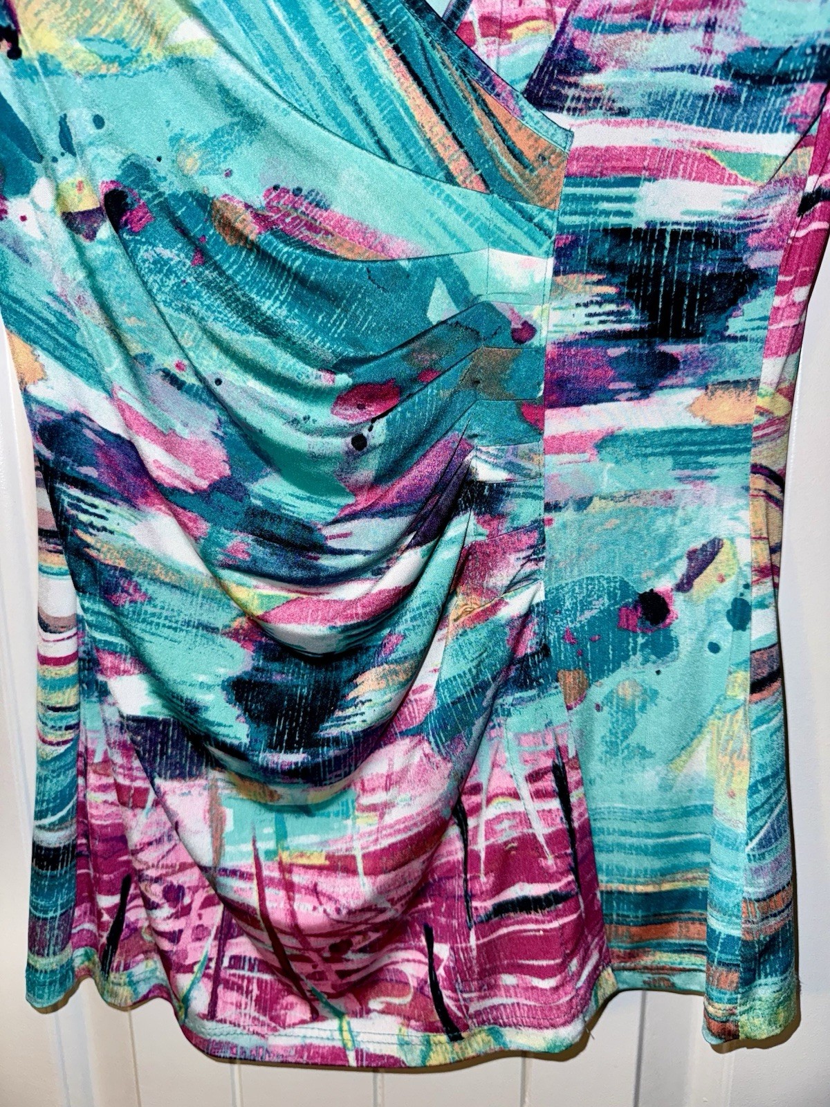 Peck & Peck Small Colorful Ruched By Waist - Fun … - image 5