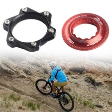 Bike Cycling Conversion Adapter For Fitting 6-Bolt Disc Brake for rotor On Hub