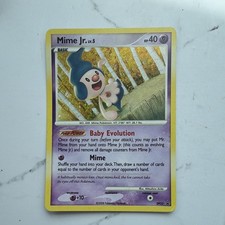 Pokemon TCG Mime Jr. DP22 Diamond and Pearl Holo Promo Basic HP40 English HP on eBay